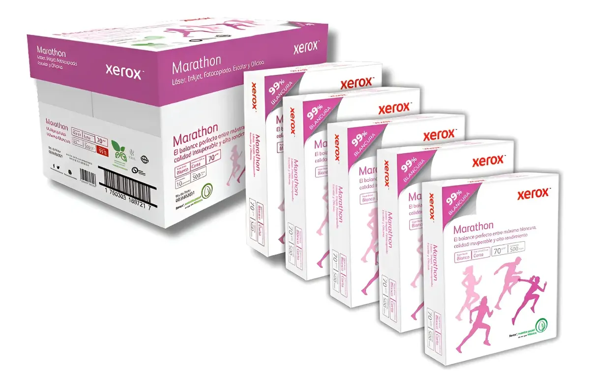 HOJA BLANCA XEROX MARATHON CARTA
