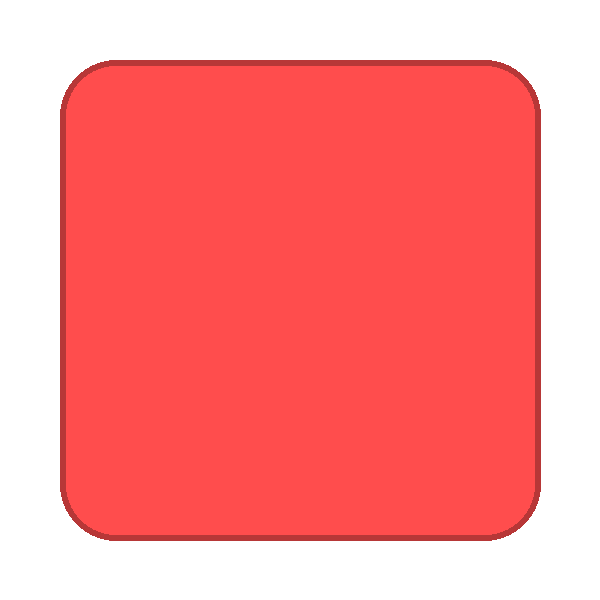 HOJA SUPRA ROJO NEON - CORAL