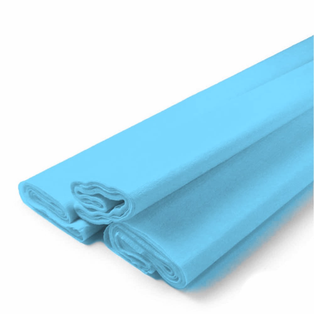 PAPEL CREPE PASCUA AZUL CIELO