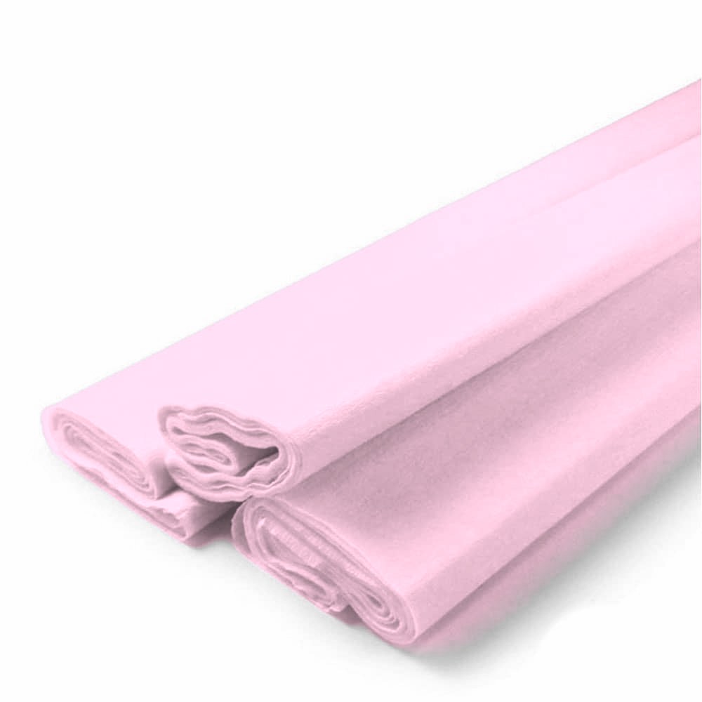 PAPEL CREPE PASCUA ROSA PASTEL