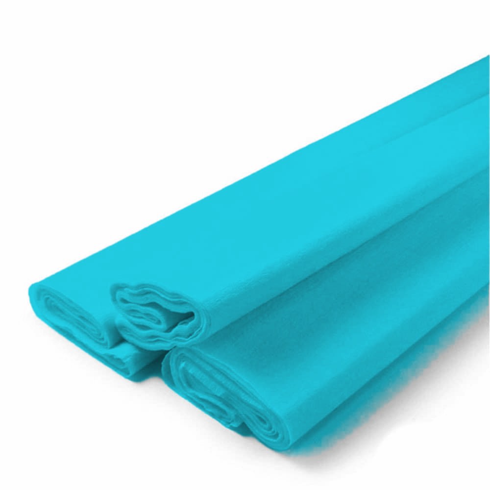 PAPEL CREPE PINGÜINO TURQUEZA